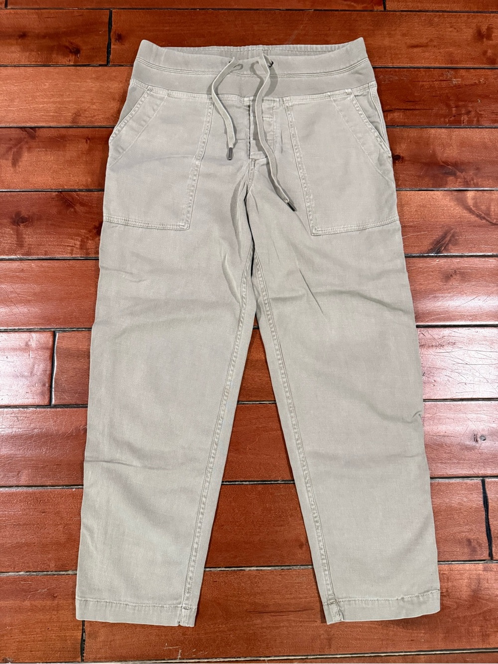 Women's James Perse Ankle Pants in Light Stone